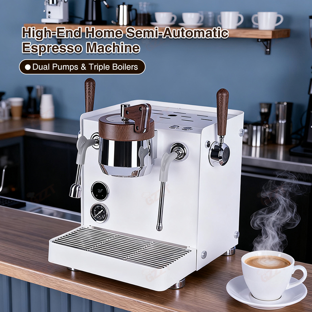 Espresso Machine Semi Auto - New CMDR3000 Commercial Coffee Machine Dual