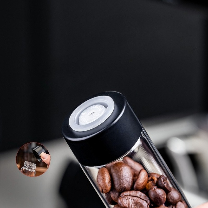 JUSTINLAU Glass Coffee Bean St - Kitchen Appliances Organizer ulasan dan harga