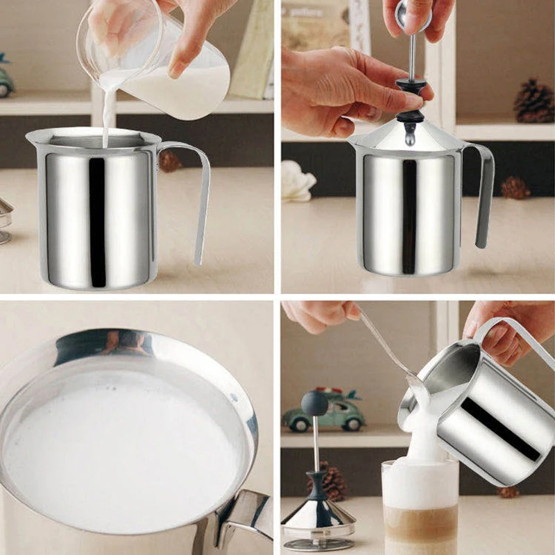 400ML Stainless Milk Frother F - Kitchen Appliances Australia ulasan dan harga