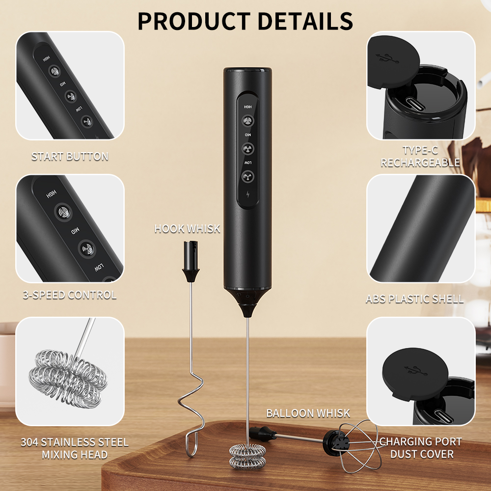 3 in 1 Electric Handheld Milk  - Kitchen Appliances Australia ulasan dan harga