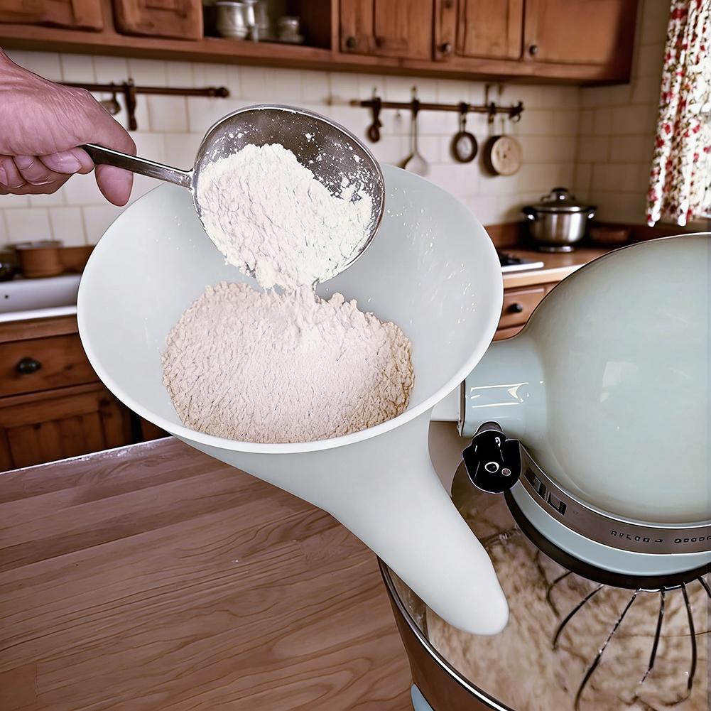 Spill Proof Flour Funnel for 5 - Kitchen Appliances Australia ulasan dan harga