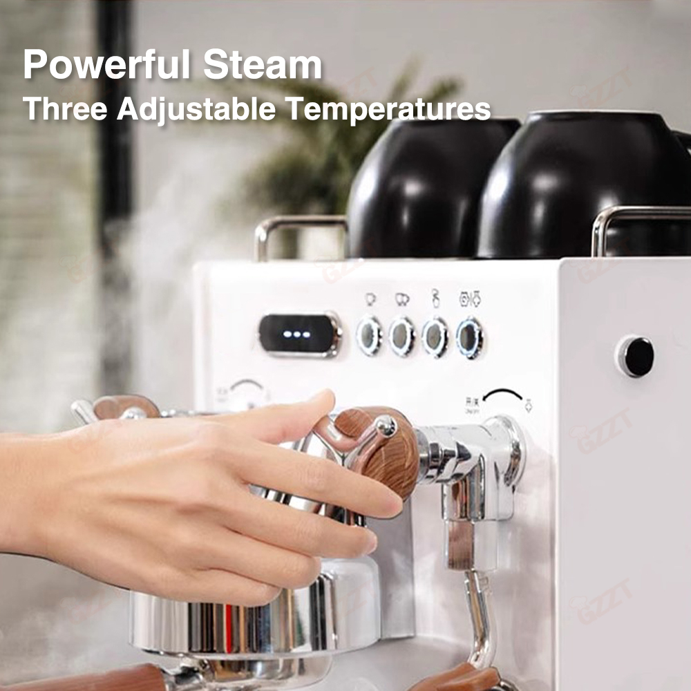 Intelligent PID Temperature Co - Espresso Machine Semi Auto ulasan dan harga
