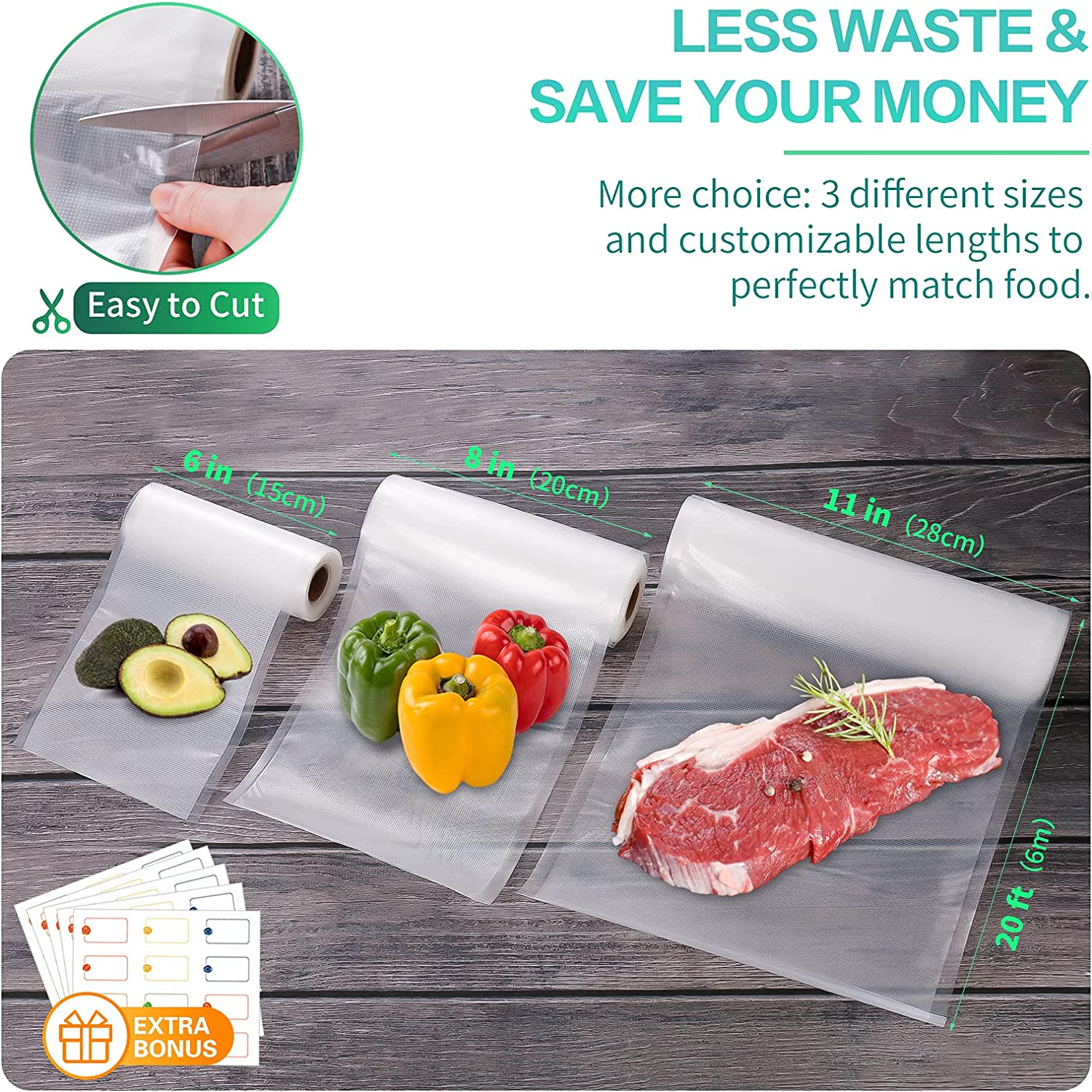 Kitchen Bags For Vacuum Food V - Kitchen Appliances Organizer ulasan dan harga