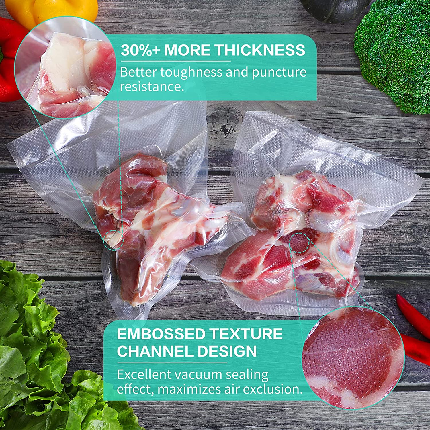 Kitchen Bags For Vacuum Food V - Kitchen Appliances Organizer ulasan dan harga