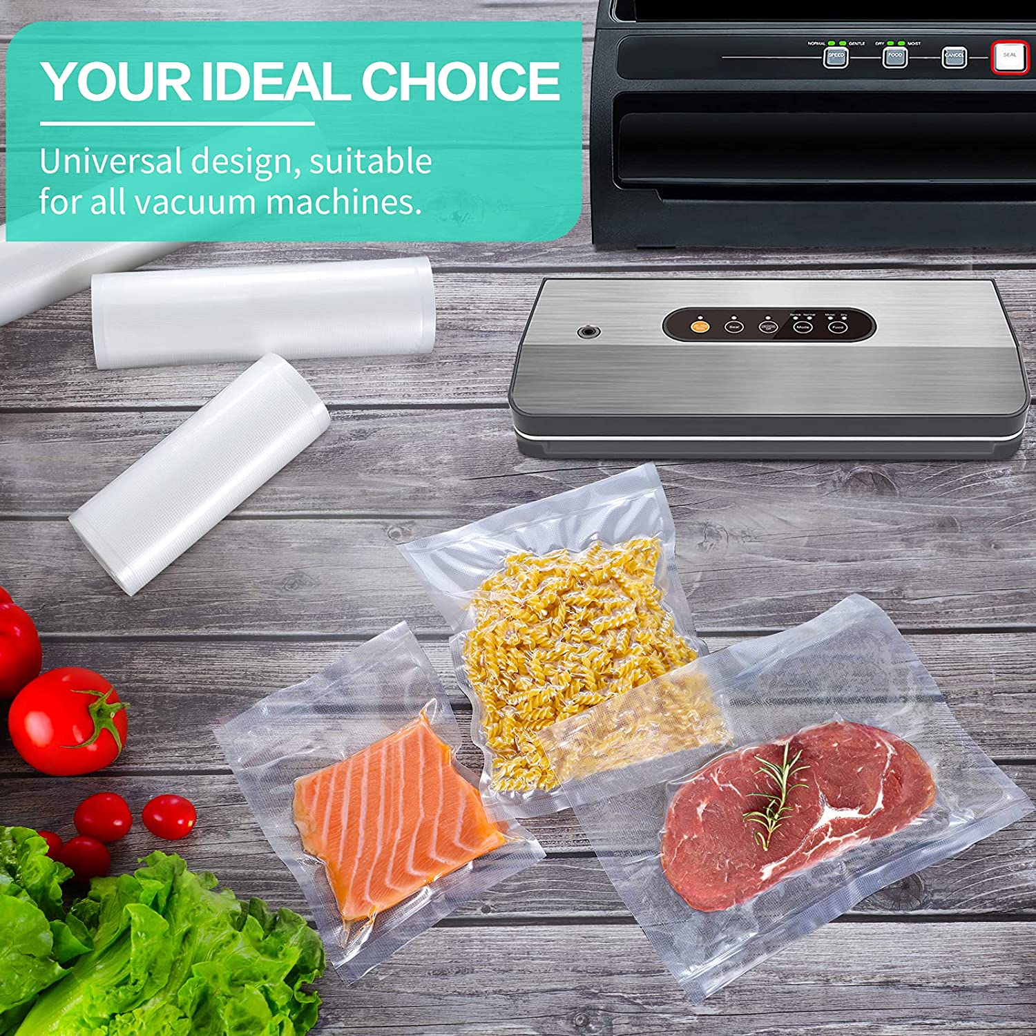 Kitchen Bags For Vacuum Food V - Kitchen Appliances Organizer ulasan dan harga