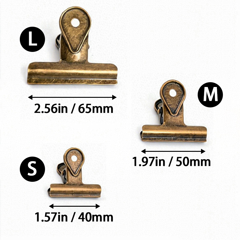 Bulldog Clips, 3 Pcs Binder Cl - Kitchen Appliances Organizer ulasan dan harga