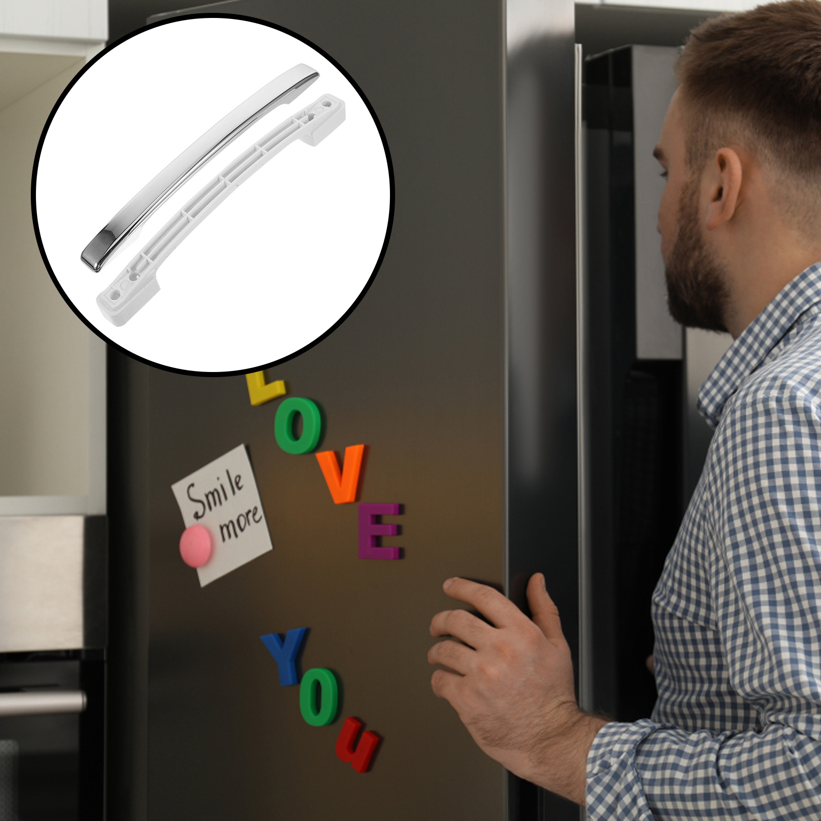 1pc Refrigerator Handle Door F - Kitchen Appliances Repair ulasan dan harga
