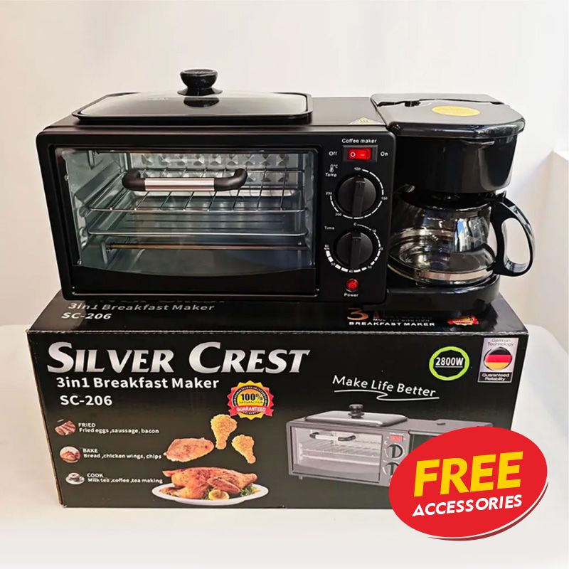 High Quality 3-in-1 Breakfast  - Kitchen Appliances Quality ulasan dan harga