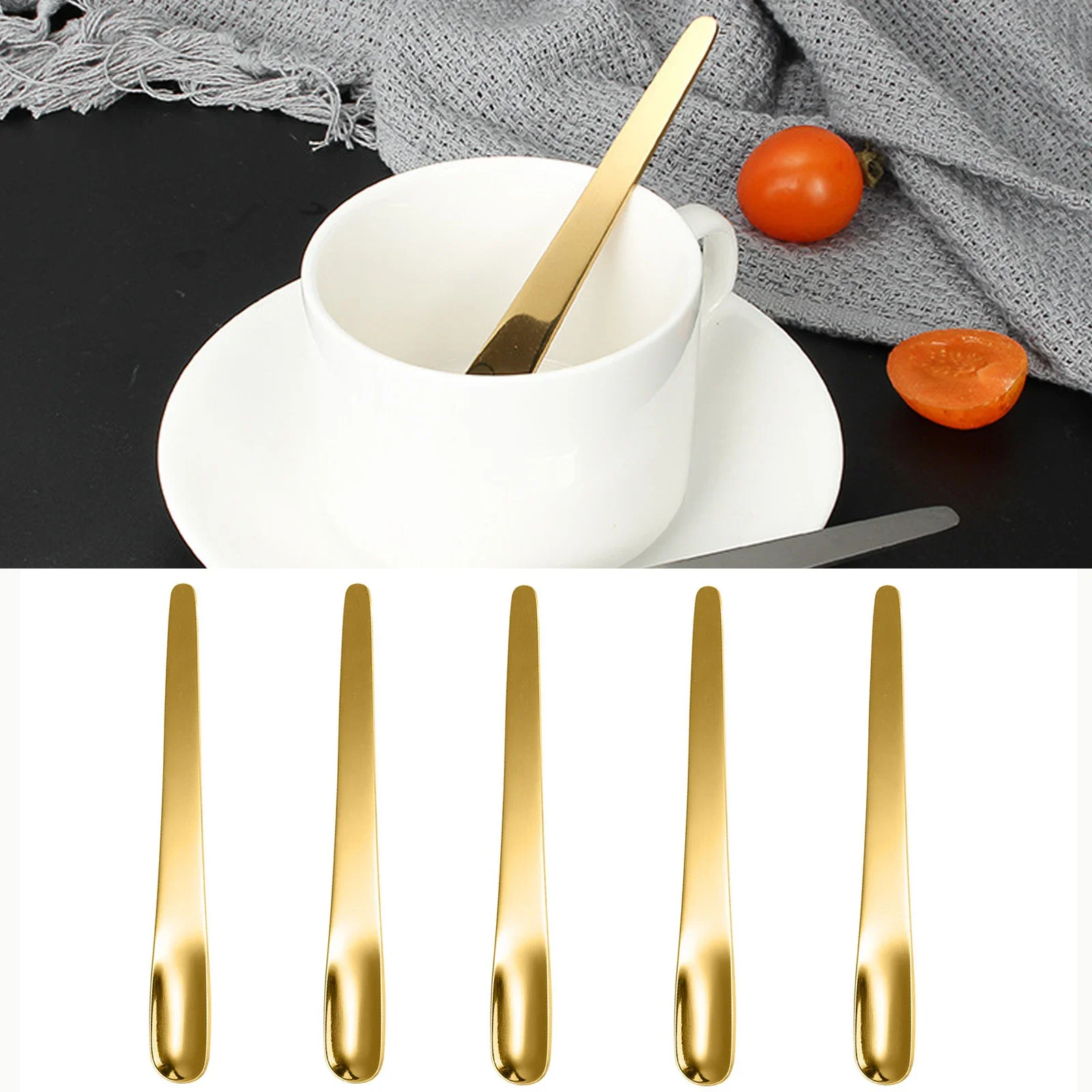 5PCS Coffee Spoon Stainless St - Kitchen Appliances Australia ulasan dan harga