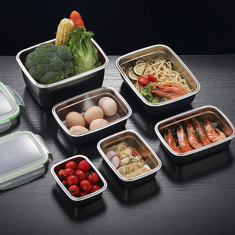 304 Stainless Steel Lunch Box  - Kitchen Appliances Organizer ulasan dan harga