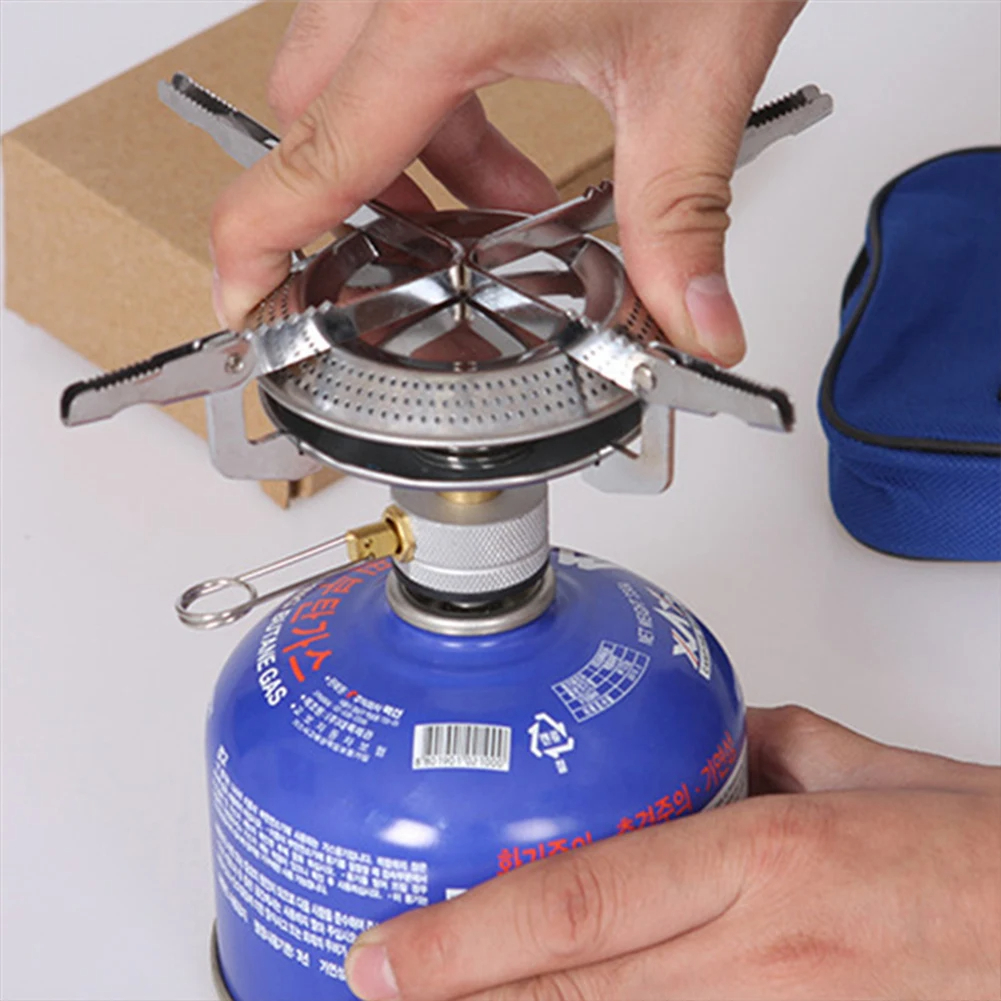 1PCS Outdoor Camping Gas Stove - Kitchen Appliances Gas Stove ulasan dan harga