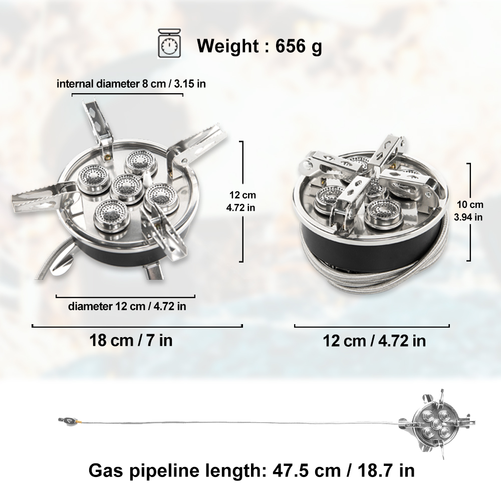 Widesea Camping 5in1 Gas Stove - Kitchen Appliances Gas Stove ulasan dan harga