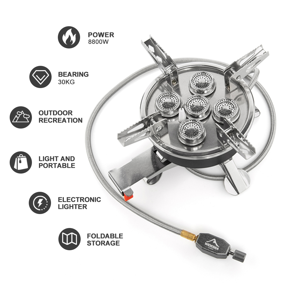 Widesea Camping 5in1 Gas Stove - Kitchen Appliances Gas Stove ulasan dan harga