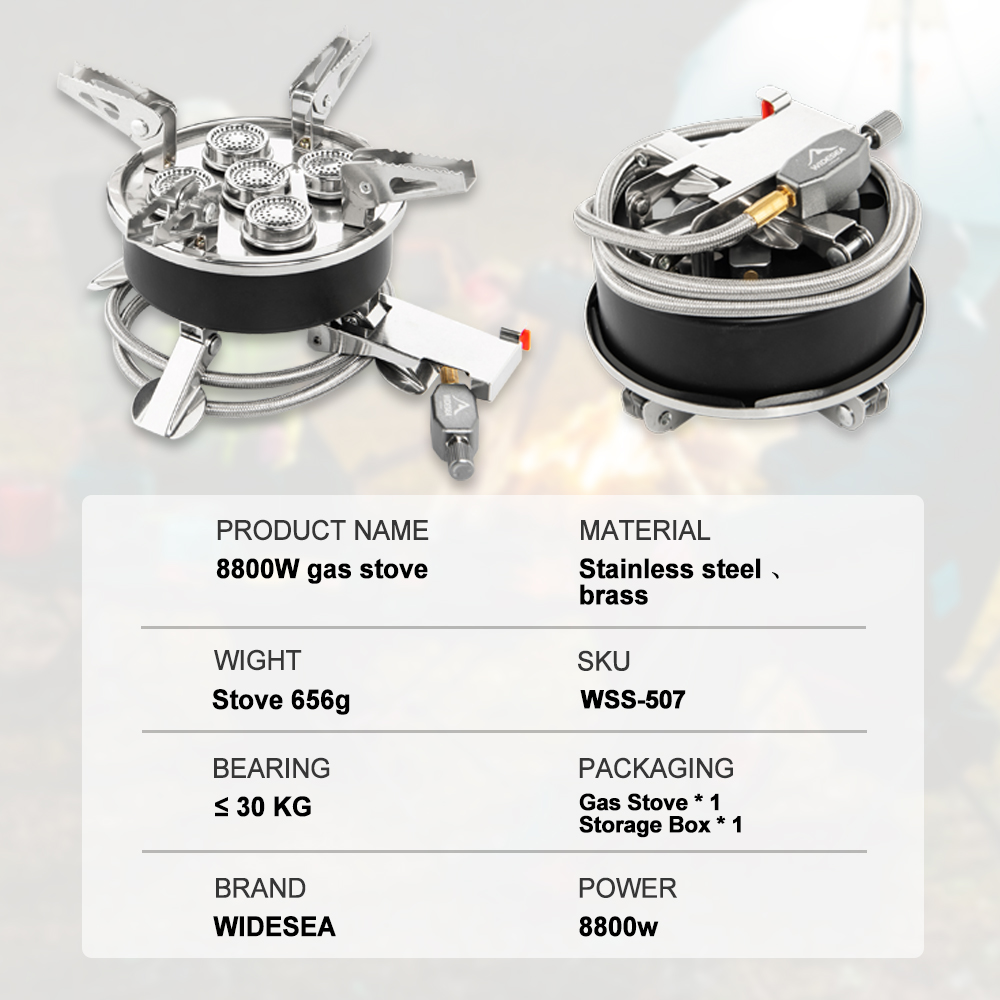 Widesea Camping 5in1 Gas Stove - Kitchen Appliances Gas Stove ulasan dan harga