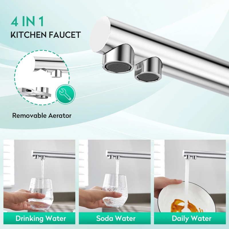 Soda 4 Way Kitchen Faucet Kitc - Kitchen Appliances Australia ulasan dan harga