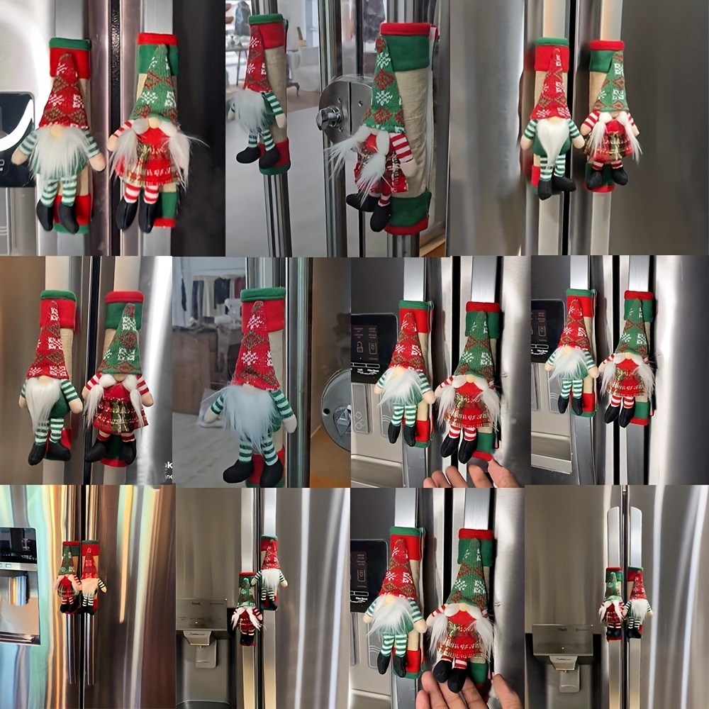 2pcs Christmas Gnome Door Hand - Kitchen Appliances To Gift ulasan dan harga