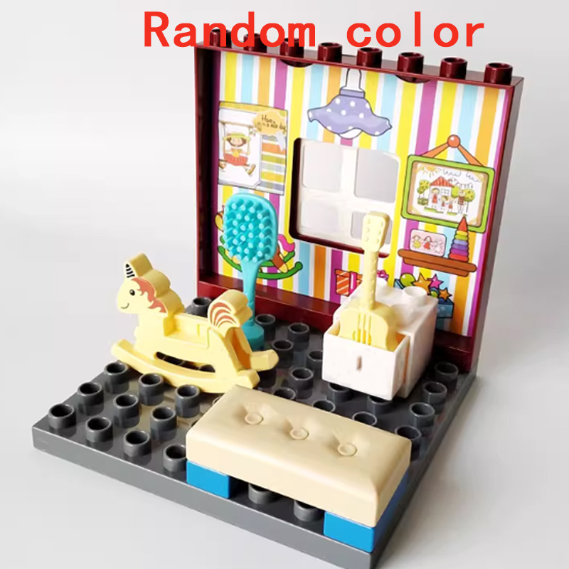 Large Building Blocks Scene Ac - Kitchen Appliances To Gift ulasan dan harga