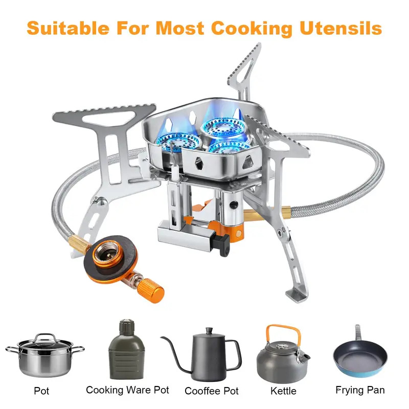 5800W High-Power Camping Gas S - Kitchen Appliances Gas Stove ulasan dan harga